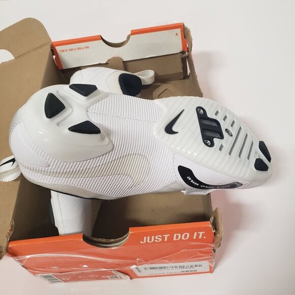 Nike Men\'s SuperRep Cycle‎ Cycling Shoes in White/black - Size 6.5 main image 8